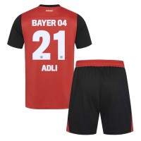 Dres Bayer Leverkusen Amine Adli #21 Domaci za djecu 2024-25 Kratak Rukav (+ kratke hlače)